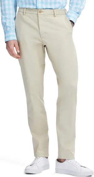 IZOD Men's Saltwater Stretch Flat Front Slim Fit Chino Pant