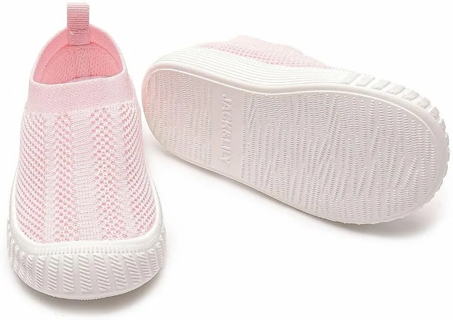 Jack & Lily Baby, Toddler & Kids Walking Shoes – Non-Slip, Washable Slip-On Sneakers for Boys & Girls – Indoor & Outdoor Use