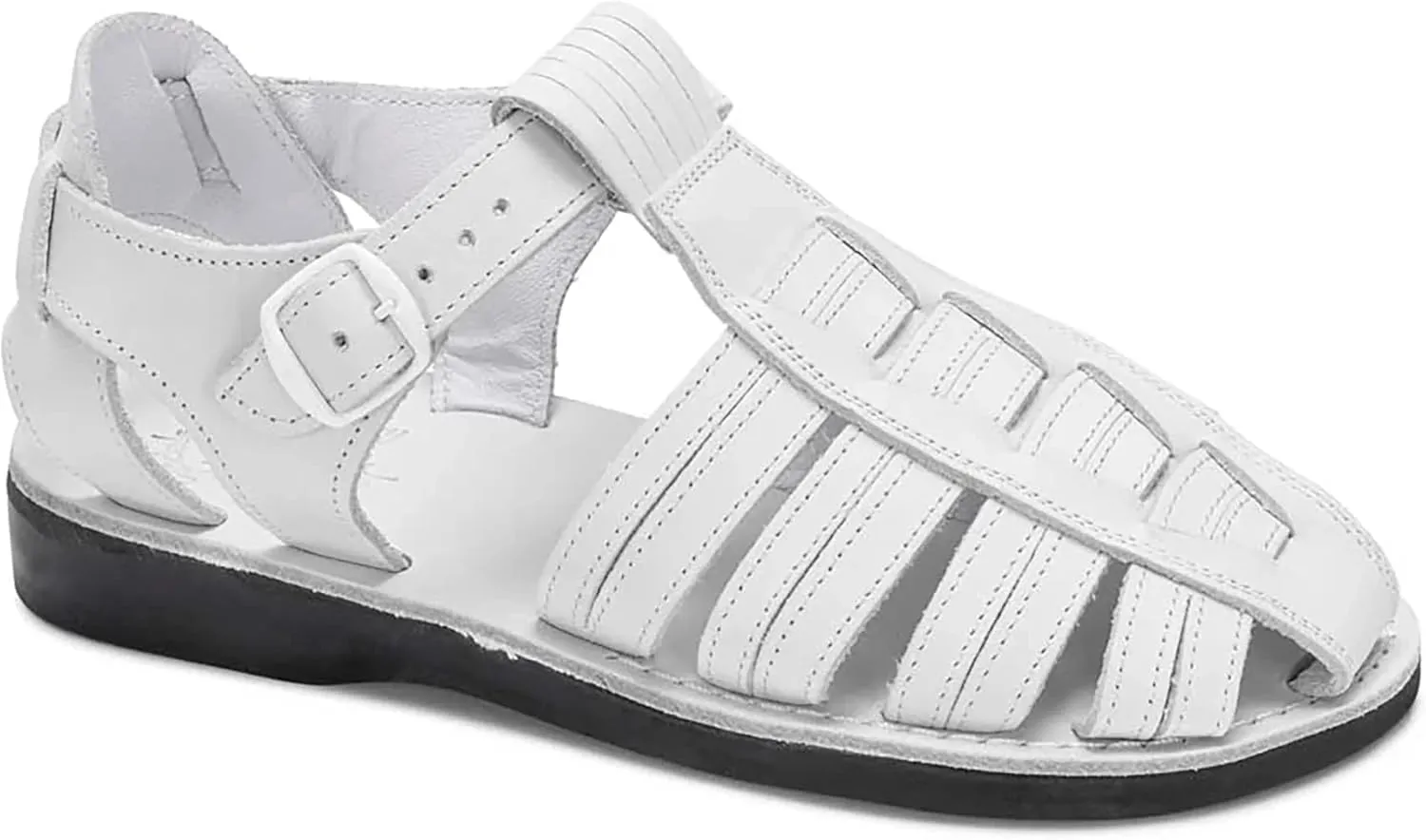 Jerusalem Sandals Barak - Leather Closed Toe Sandal - Men Sandals