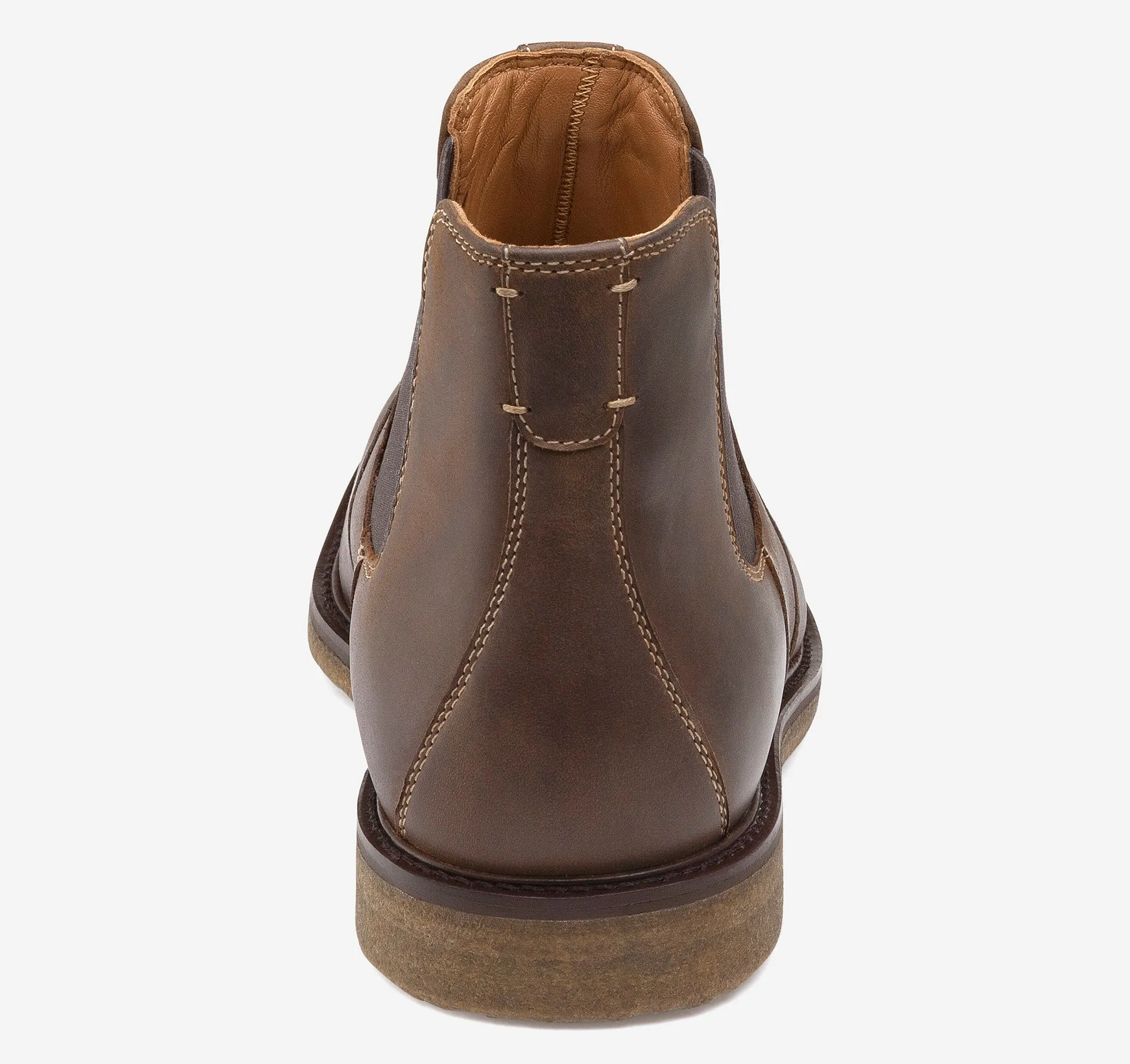 Johnston & Murphy - Copeland Chelsea - Tan Oiled Full Grain