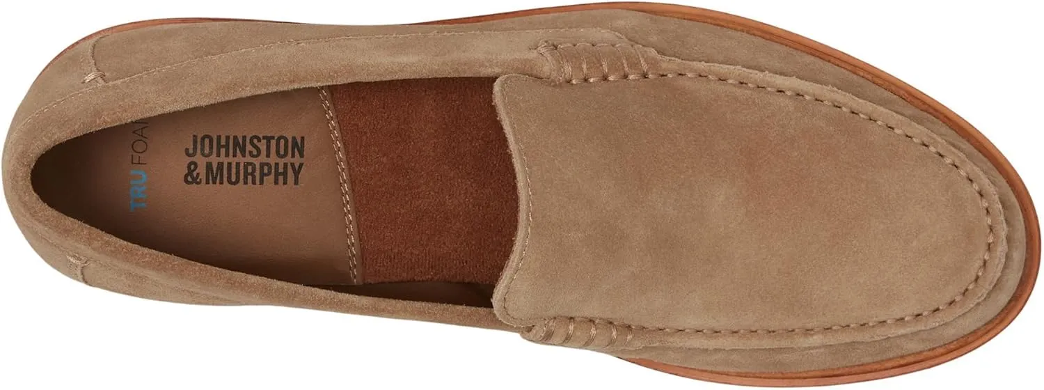 Johnston & Murphy Lyles Venetian Men’s Shoe - Men’s Leather Moccasins, Mens Driving Loafer, Casual Dress Shoes for Men