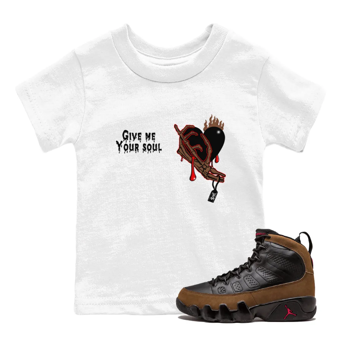 Jordan Tees Kids Olive Price-reduced 9 Give Soul Your Sneaker - SNRT Me Reduced Air