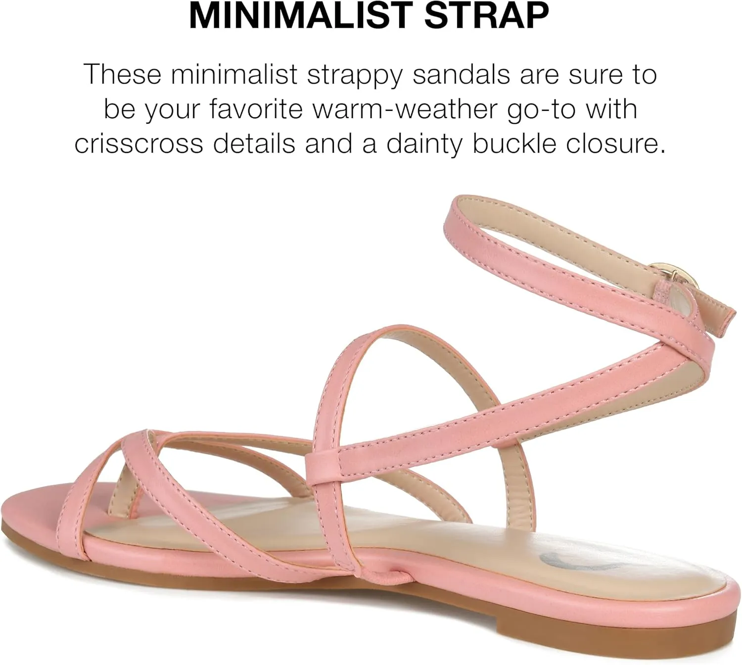 Journee Women's Serissa Flat Sandals