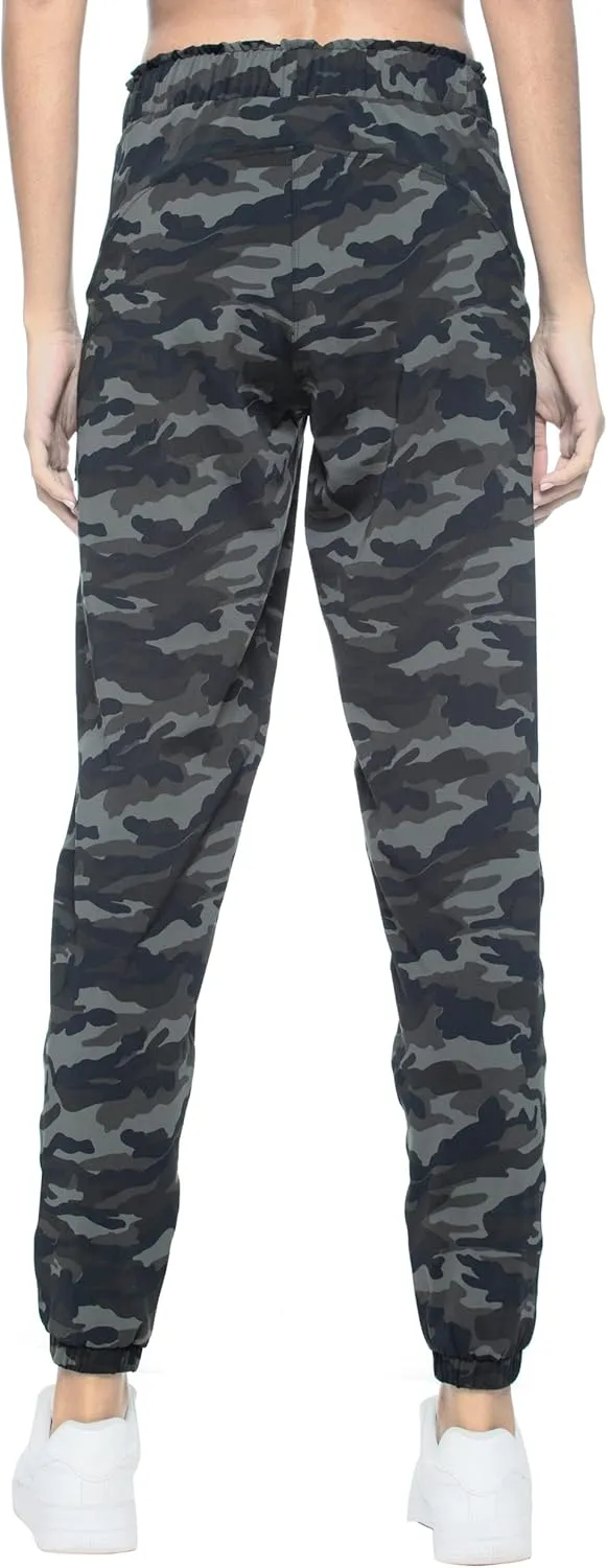 Kcutteyg Womens Joggers with Pockets, Lightweight Quick Dry Athletic Workout Soft Pants for Gym, Yoga, Running