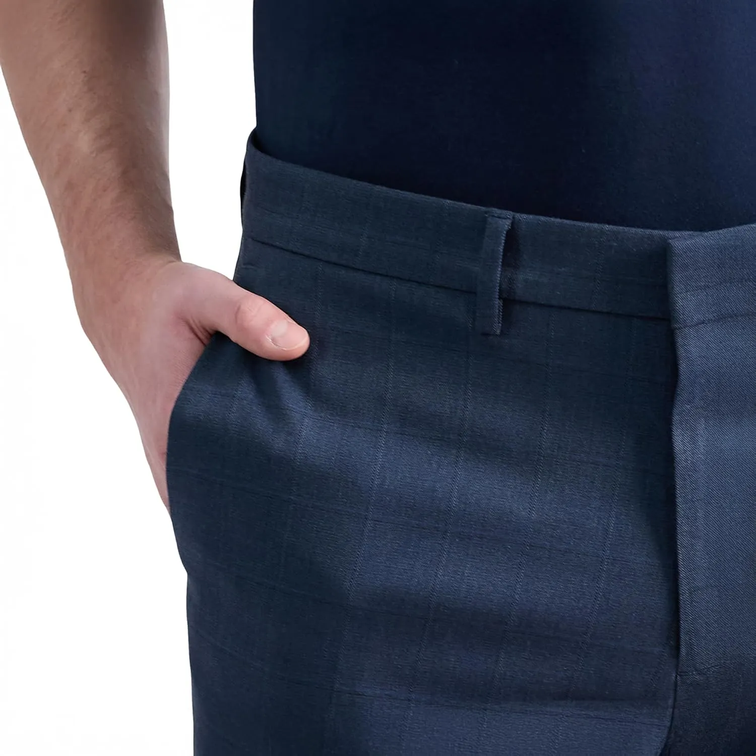Kenneth Cole Men's Premium Flex Slim Fit Dress Pant-Patterns and Solids