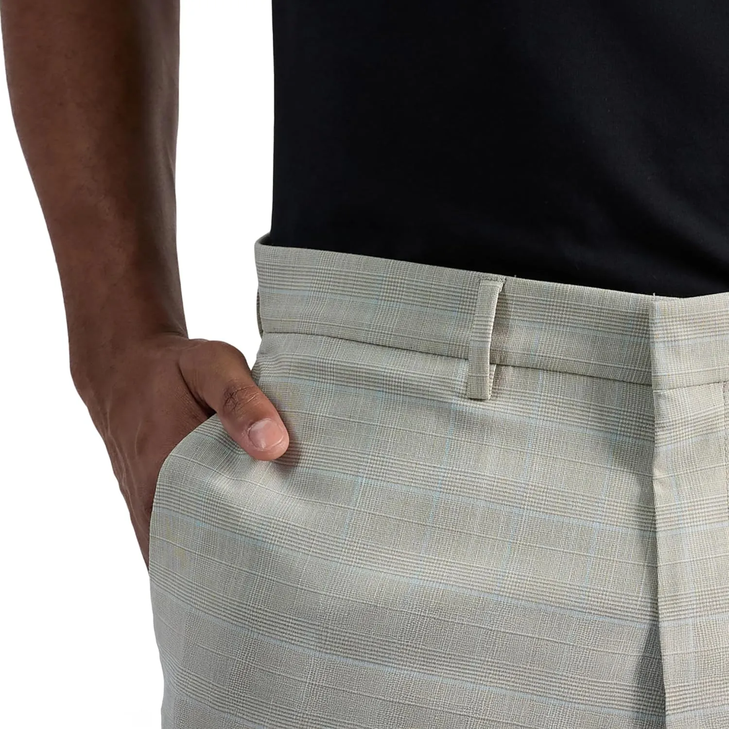 Kenneth Cole Men's Premium Flex Slim Fit Dress Pant-Patterns and Solids