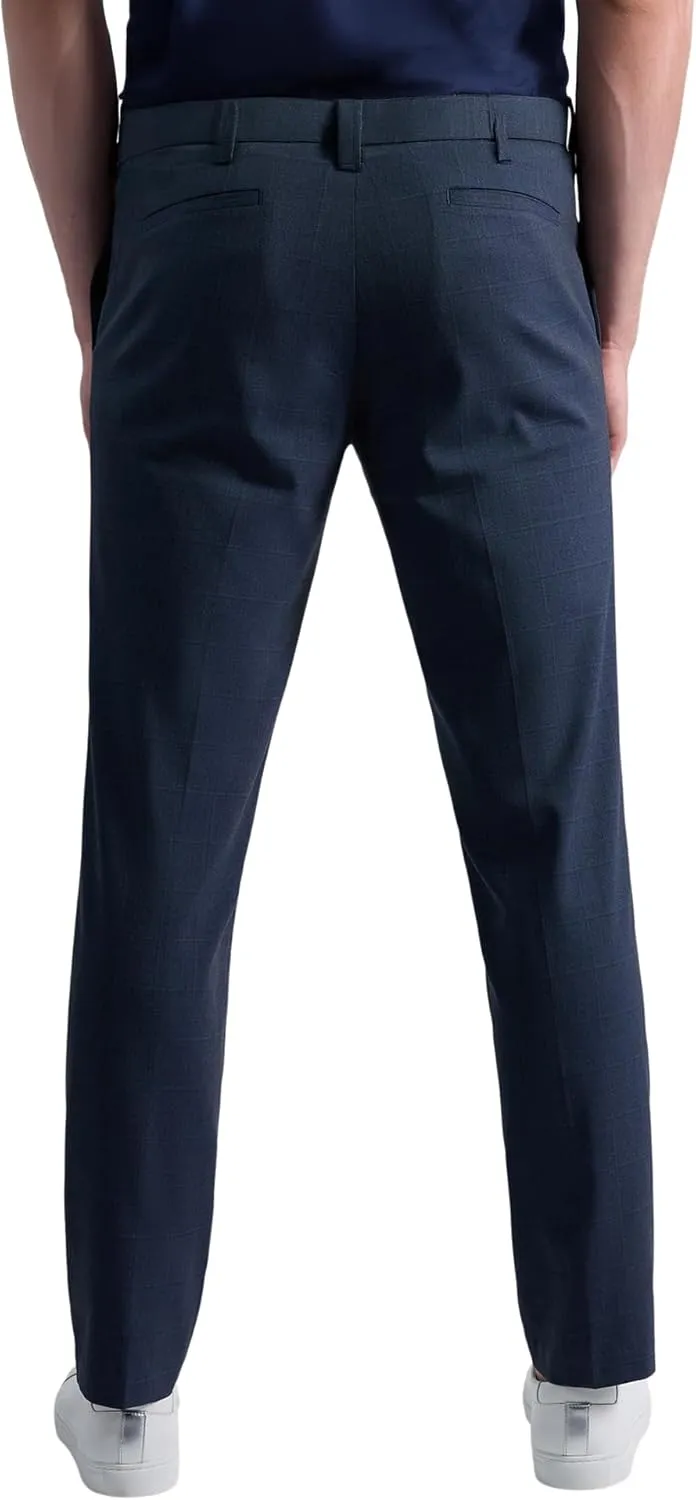 Kenneth Cole Men's Premium Flex Slim Fit Dress Pant-Patterns and Solids