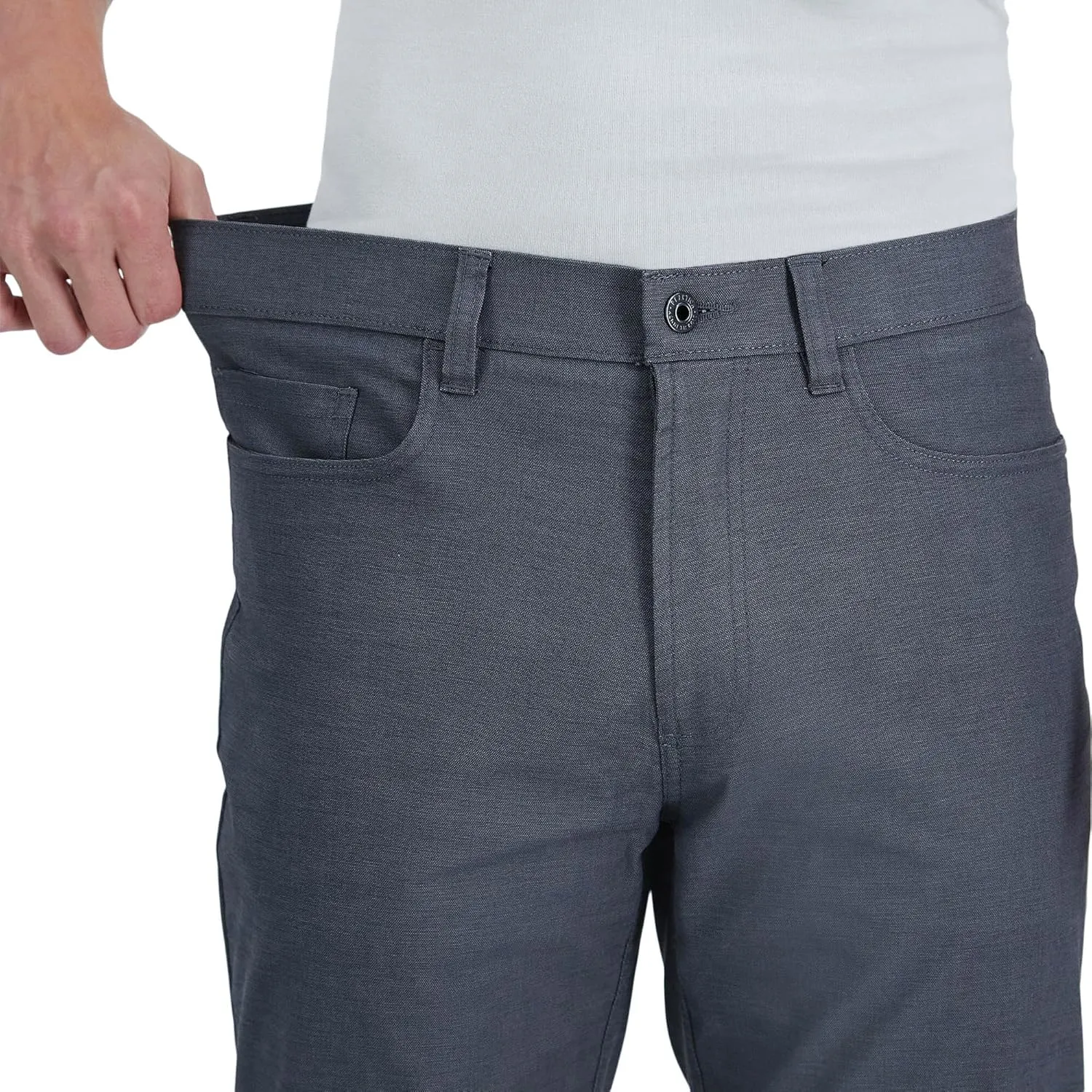 Kenneth Cole Men's Slim Fit Stretch Casual Pant