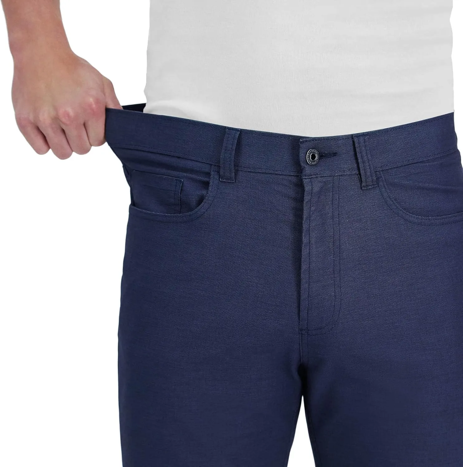 Kenneth Cole Men's Slim Fit Stretch Casual Pant