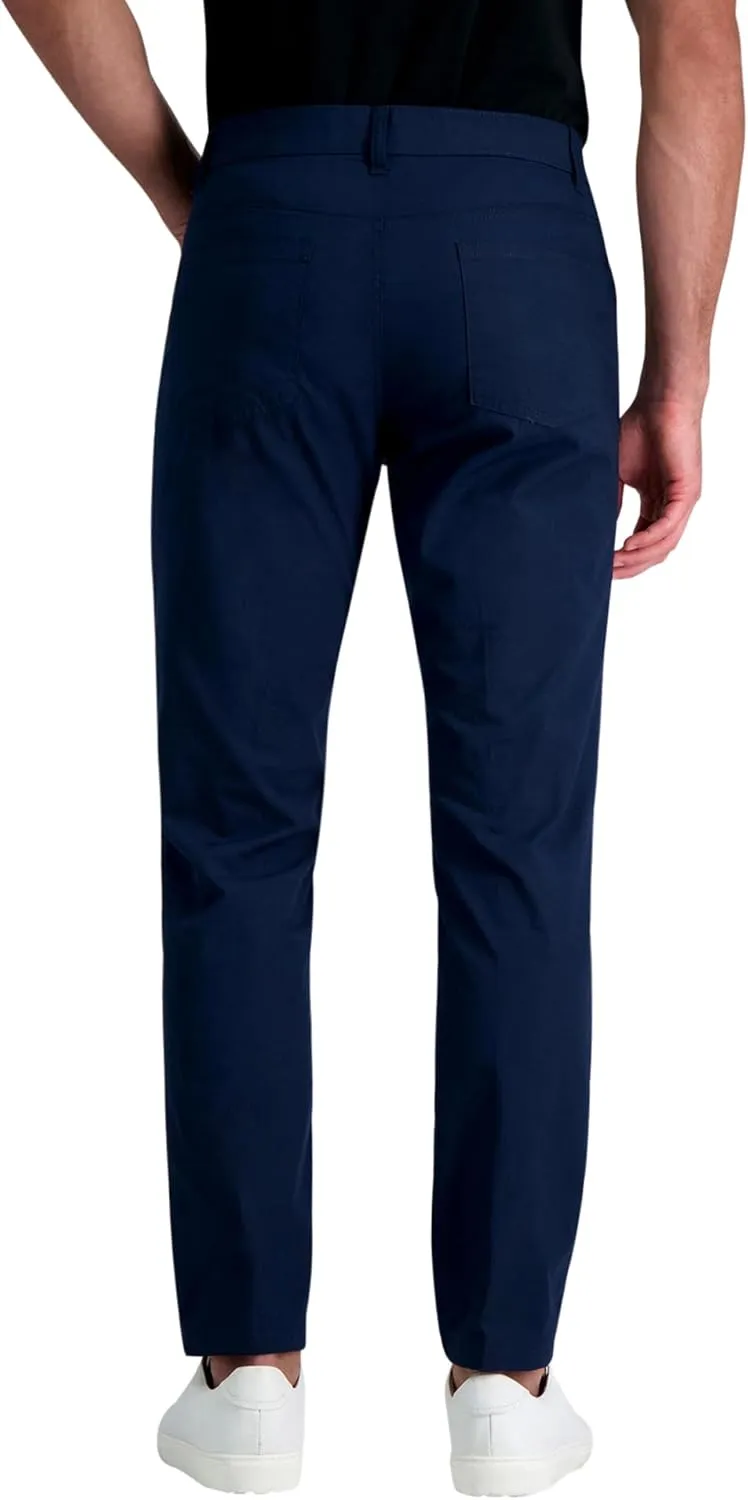 Kenneth Cole REACTION Men's Flex Waist Slim Fit 5 Pocket Casual Pant-Regular and Big and Tall
