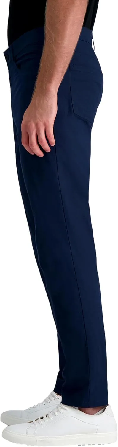 Kenneth Cole REACTION Men's Flex Waist Slim Fit 5 Pocket Casual Pant-Regular and Big and Tall