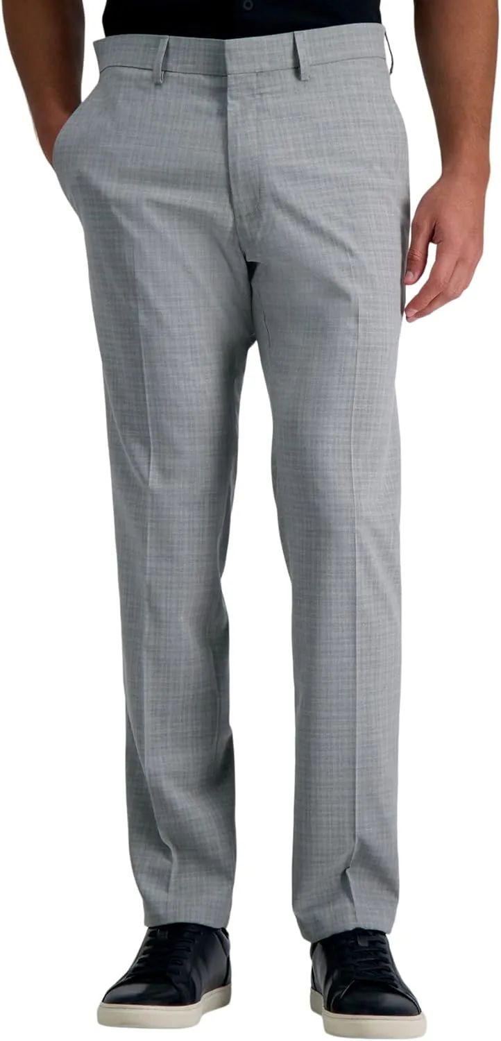Kenneth Cole REACTION Men's Premium Flex Slim Fit Dress Pant-Patterns and Solids