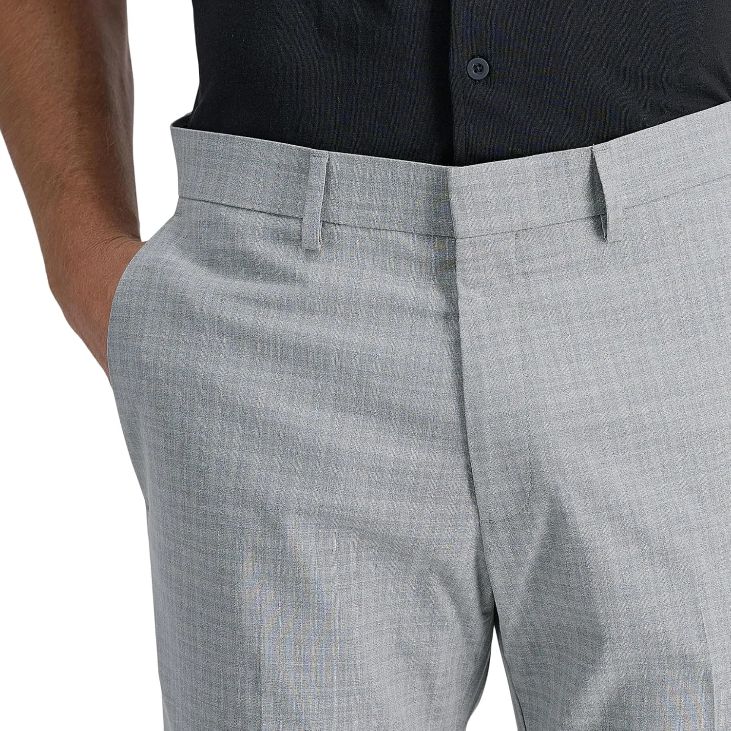 Kenneth Cole REACTION Men's Premium Flex Slim Fit Dress Pant-Patterns and Solids
