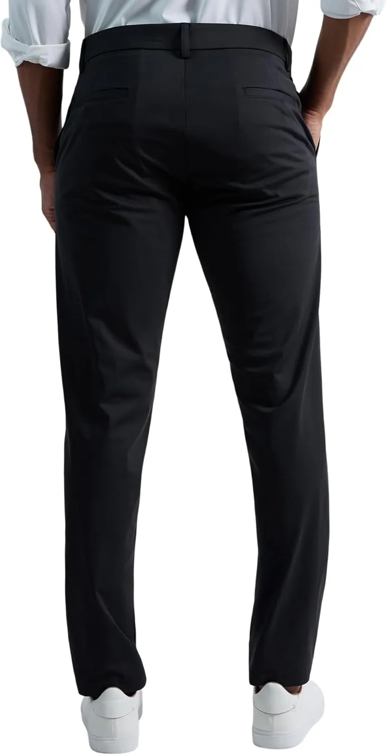 Kenneth Cole REACTION Men's Slim Fit Technicole Stretch Performance Casual Pant