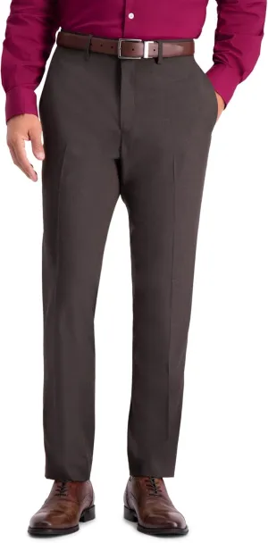 Kenneth Cole REACTION Men's Stretch Weave Slim Fit Dress Pant