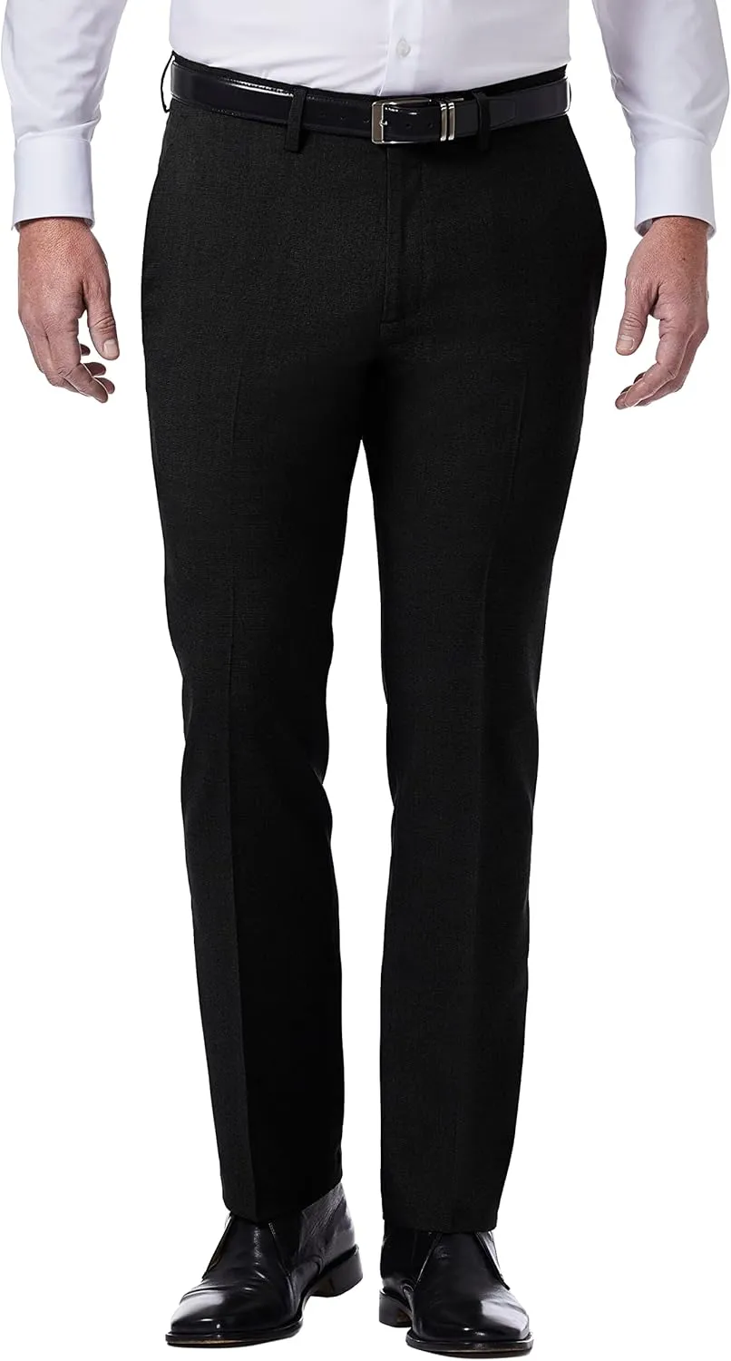 Kenneth Cole REACTION Men's Stretch Weave Slim Fit Dress Pant