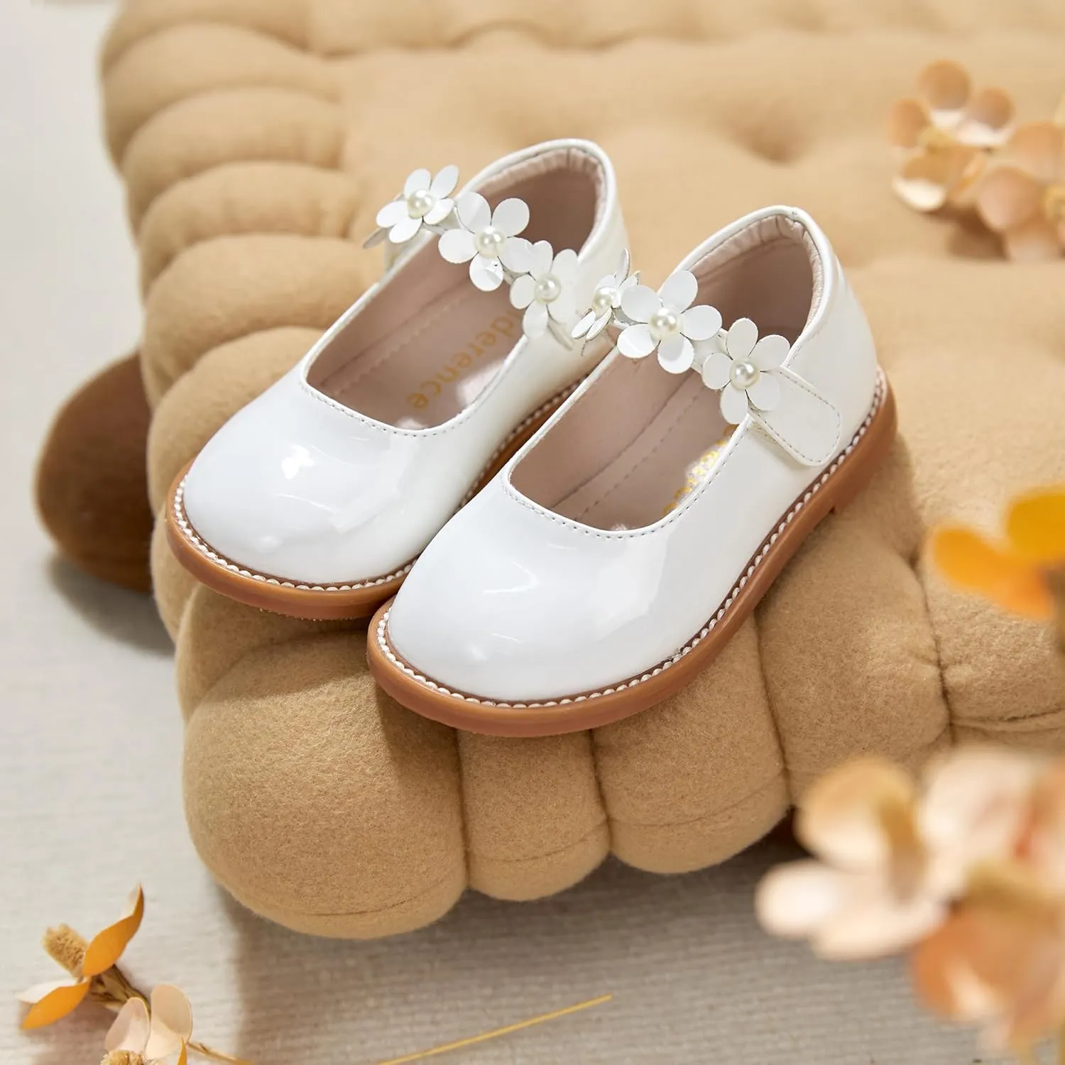 Kiderence Girls Flat Dress Shoes School Oxfords Marry Jane (Toddler/Little Kids)