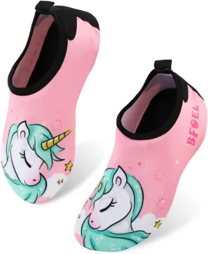 Kids Water Shoes for Toddler Boys Girls Big Kids Water Shoes Swim Socks Quick Dry Non-Slip Water Beach Aqua Sports Shoes