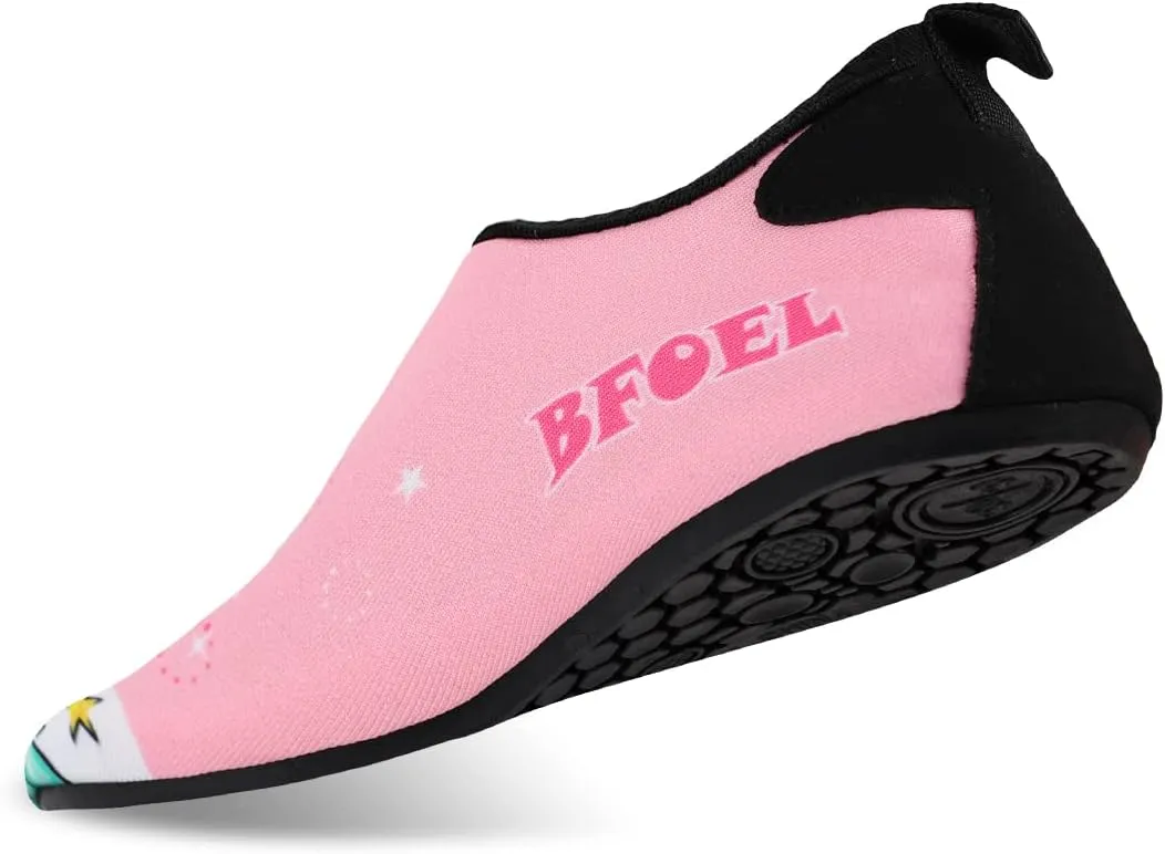 Kids Water Shoes for Toddler Boys Girls Big Kids Water Shoes Swim Socks Quick Dry Non-Slip Water Beach Aqua Sports Shoes