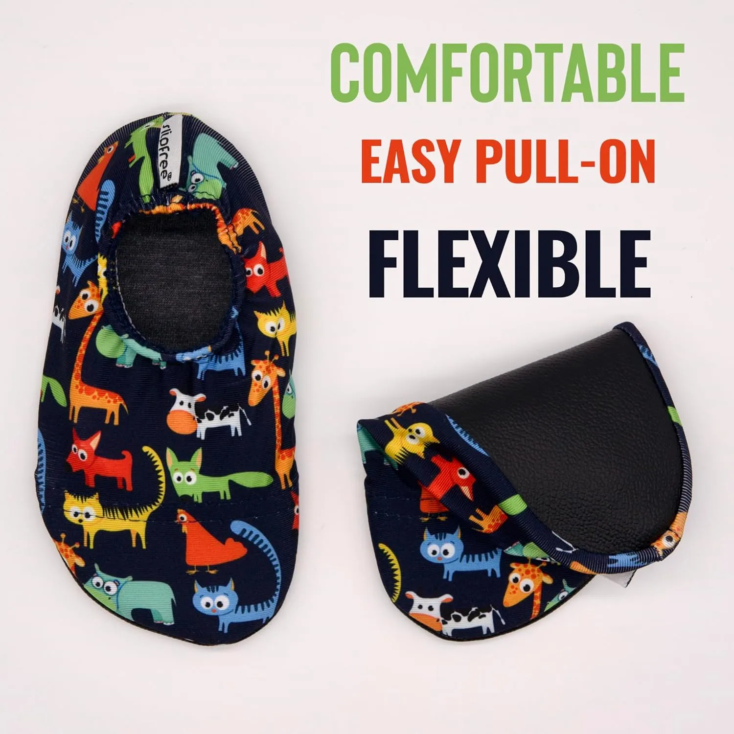 Kids Water Shoes Girls Boys Aqua Socks Non-Slip Barefoot Quick Dry Beach Pool Swimming Sports