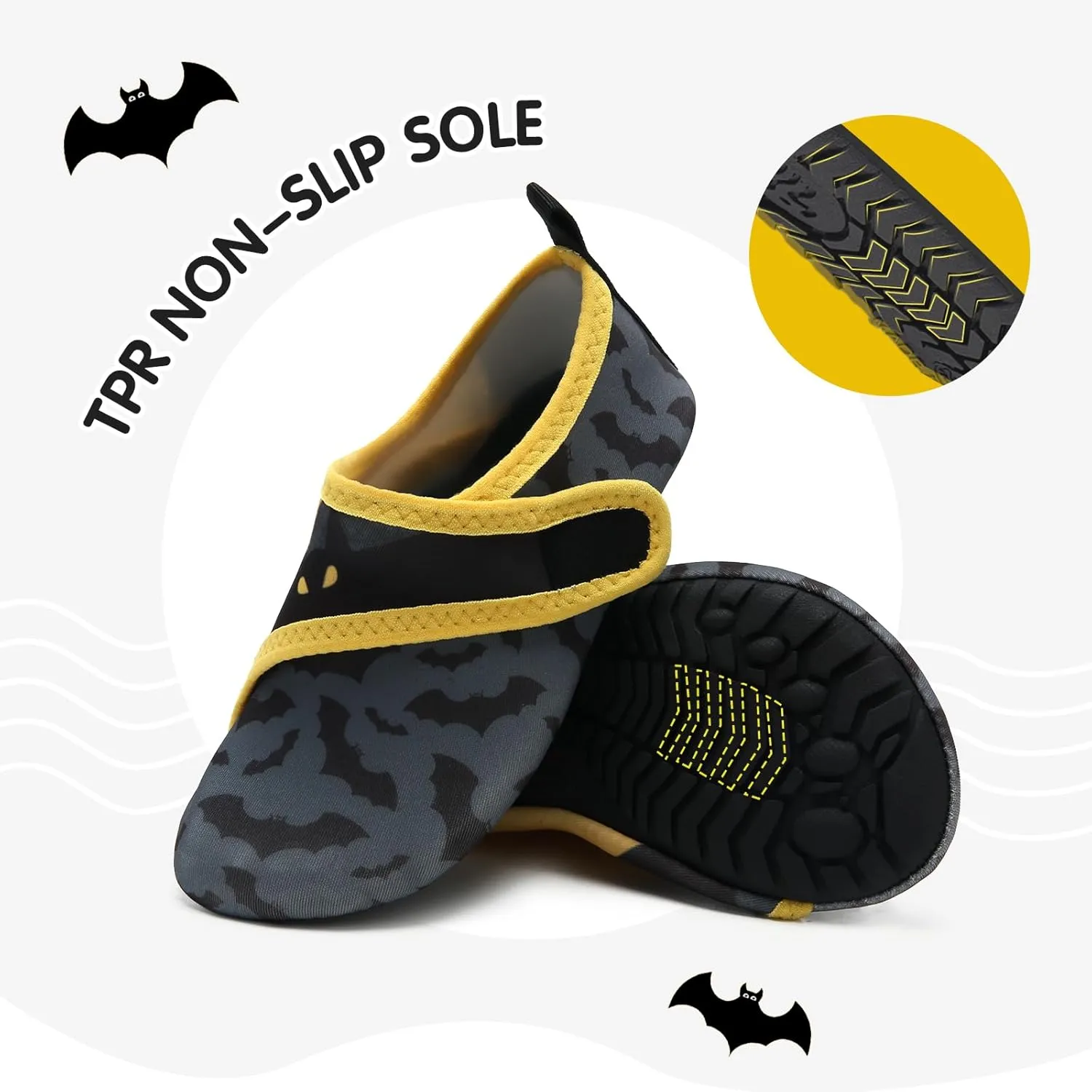 Kids Water Shoes Girls Boys Outdoor Quick Dry Barefoot Aqua Socks for Toddler Sport Beach Swim Surf