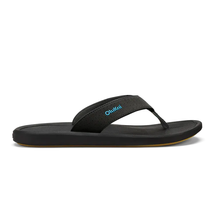Ki'i Lightweigh Beach Sandal - Lava Rock/Bold Blue