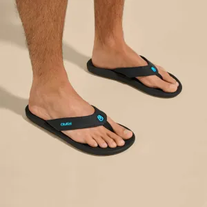 Ki'i Lightweigh Beach Sandal - Lava Rock/Bold Blue
