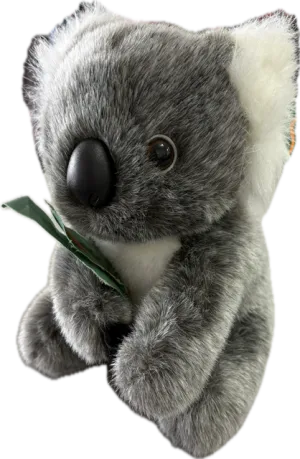 Koala & Eucalyptus Leaf Soft Toy, NWTS