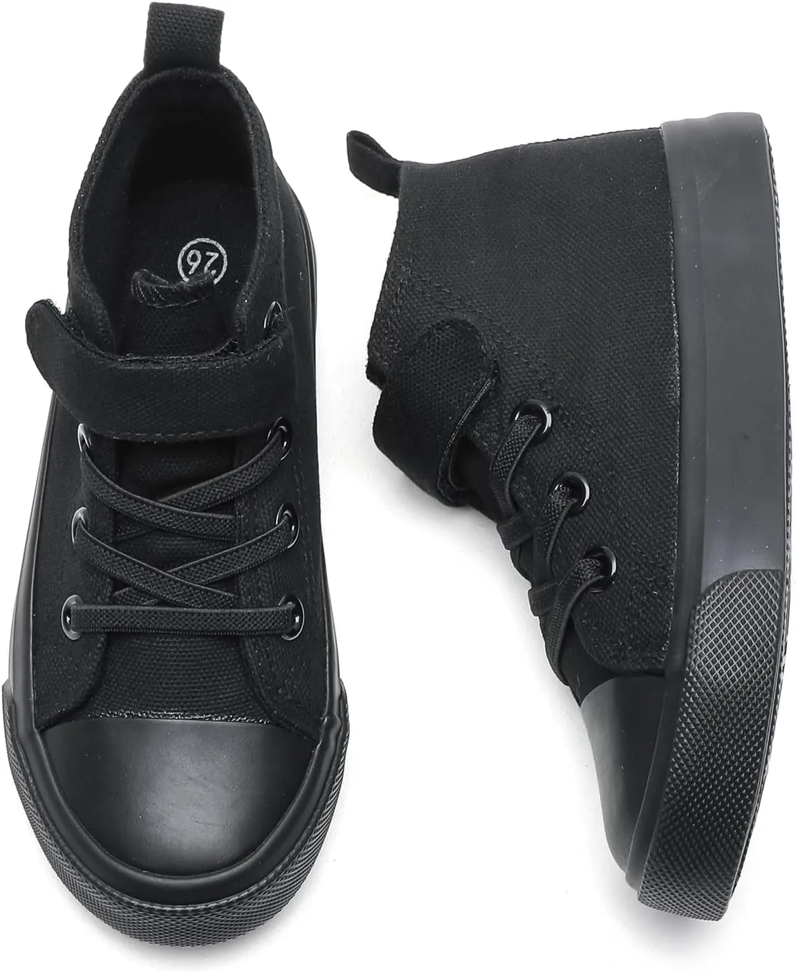 Komfyea Children High Upper Canvas Shoes Casual Sneakers(Toddler/Little Kids)