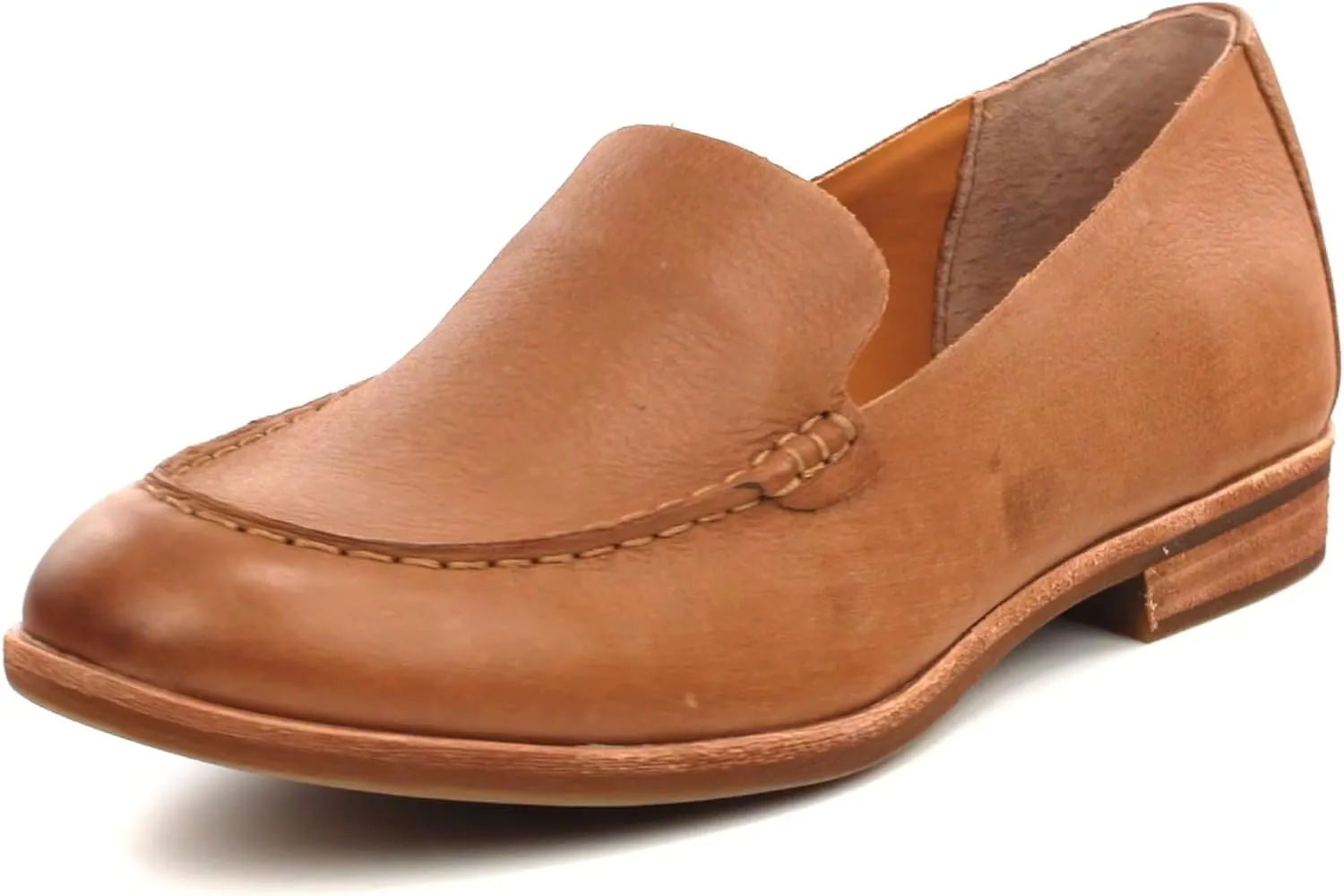 KORK-EASE Meg Women's Moc-Toe Leather Loafer