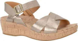 KORK-EASE Women's Myrna 2.0 Ankle Strap Wedge Sandal