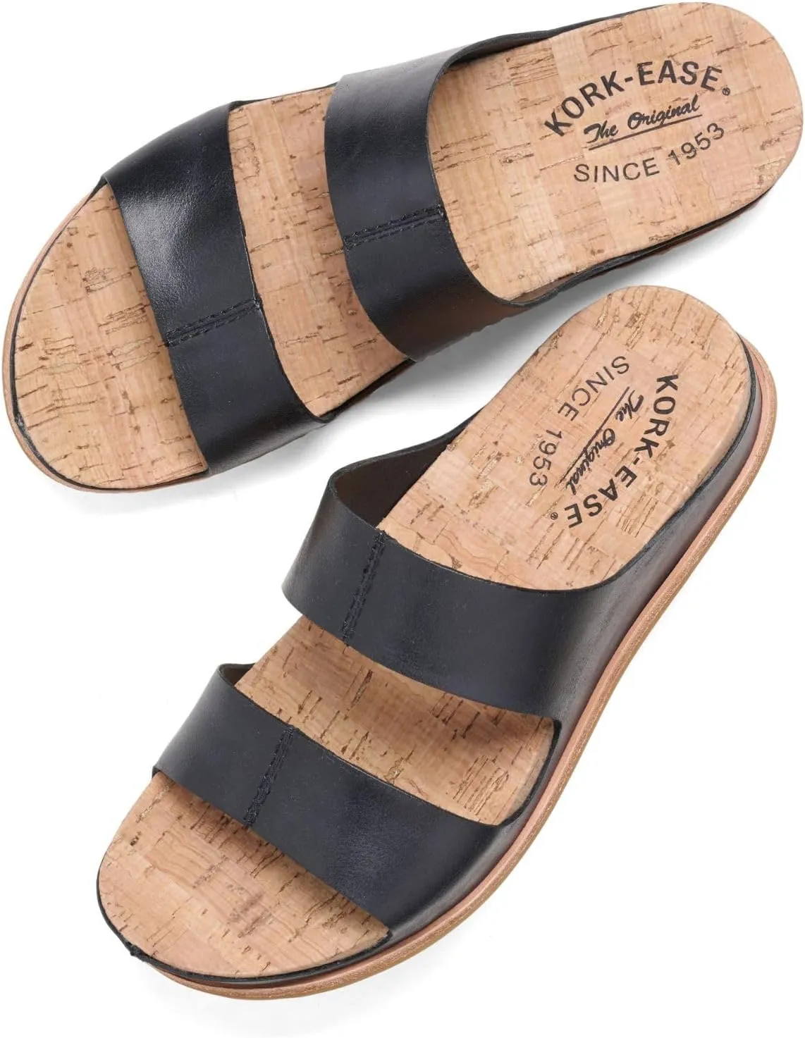 KORK-EASE Women's Tutsi Dual Band Flat Sandal