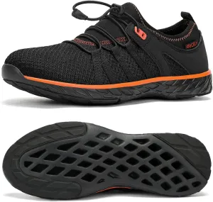 Kricely Water Shoes Men Quick Dry Aqua Shoes Swim Shoes for Men Non-Slip Beach Shoes Outdoor for Surfing