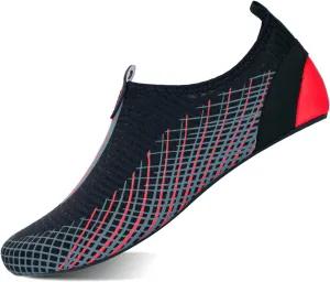 L-RUN Womens Mens Water Shoes Barefoot Skin Aqua Socks for Run Dive Surf Pool Beach Yoga Quick Dry Swim Shoes Non-Slip