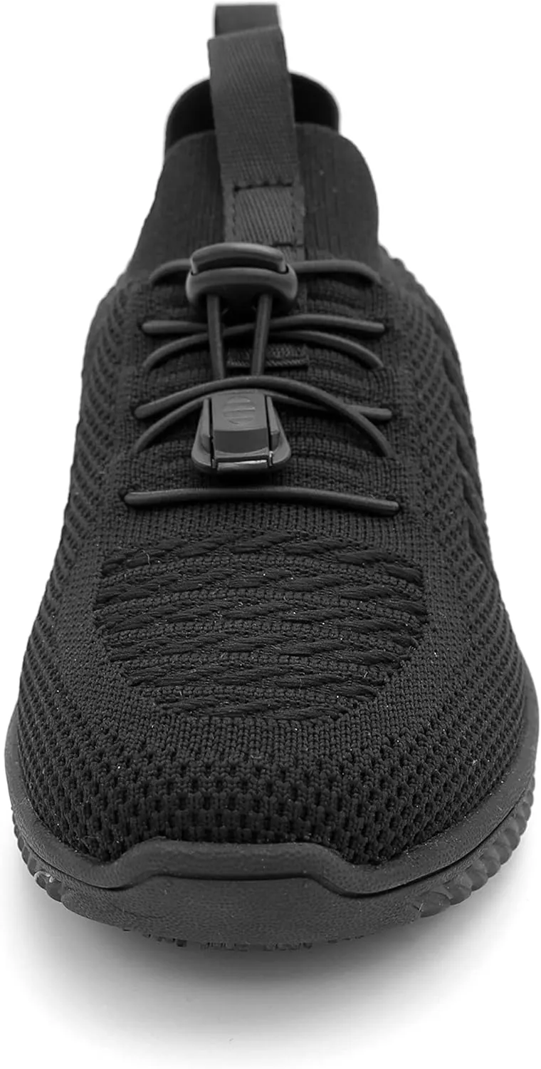 Laforst Jewel Womens Synthetic Mesh Upper Lace Up Nonslip Server Waitress Slip On Sneaker Free Socks