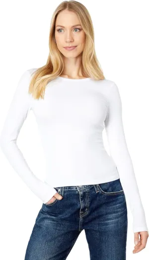 LAmade People Pleaser Scooped Back Top in 2X1 Modal Stretch Rib
