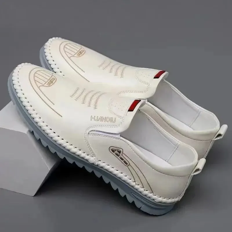 Leather Slip-On Loafers for Men | Lorvix
