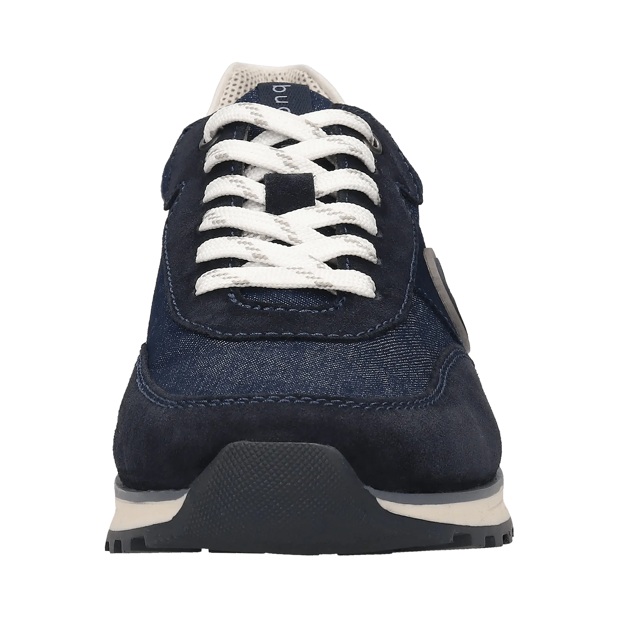 Leder Sneaker dunkelblau