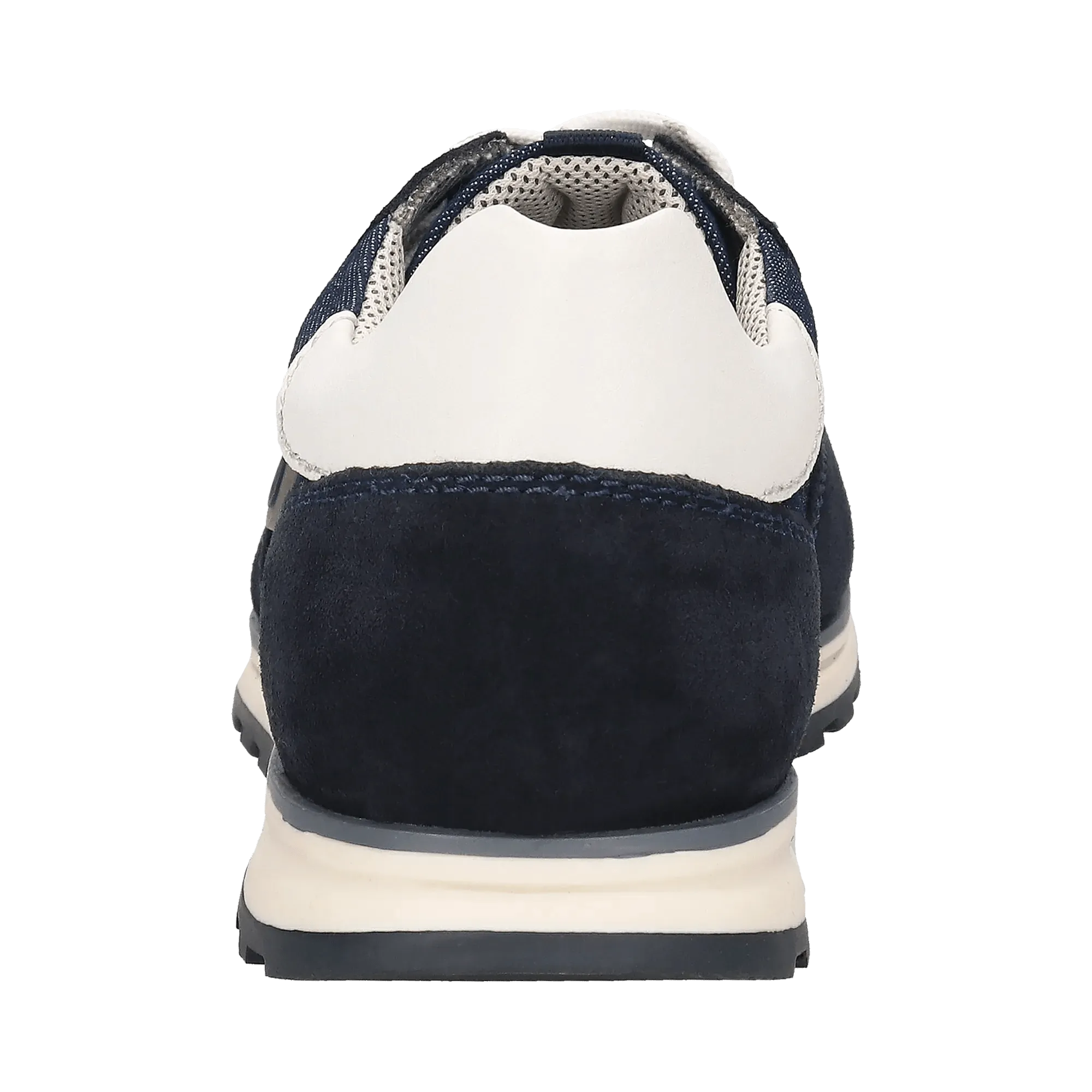 Leder Sneaker dunkelblau