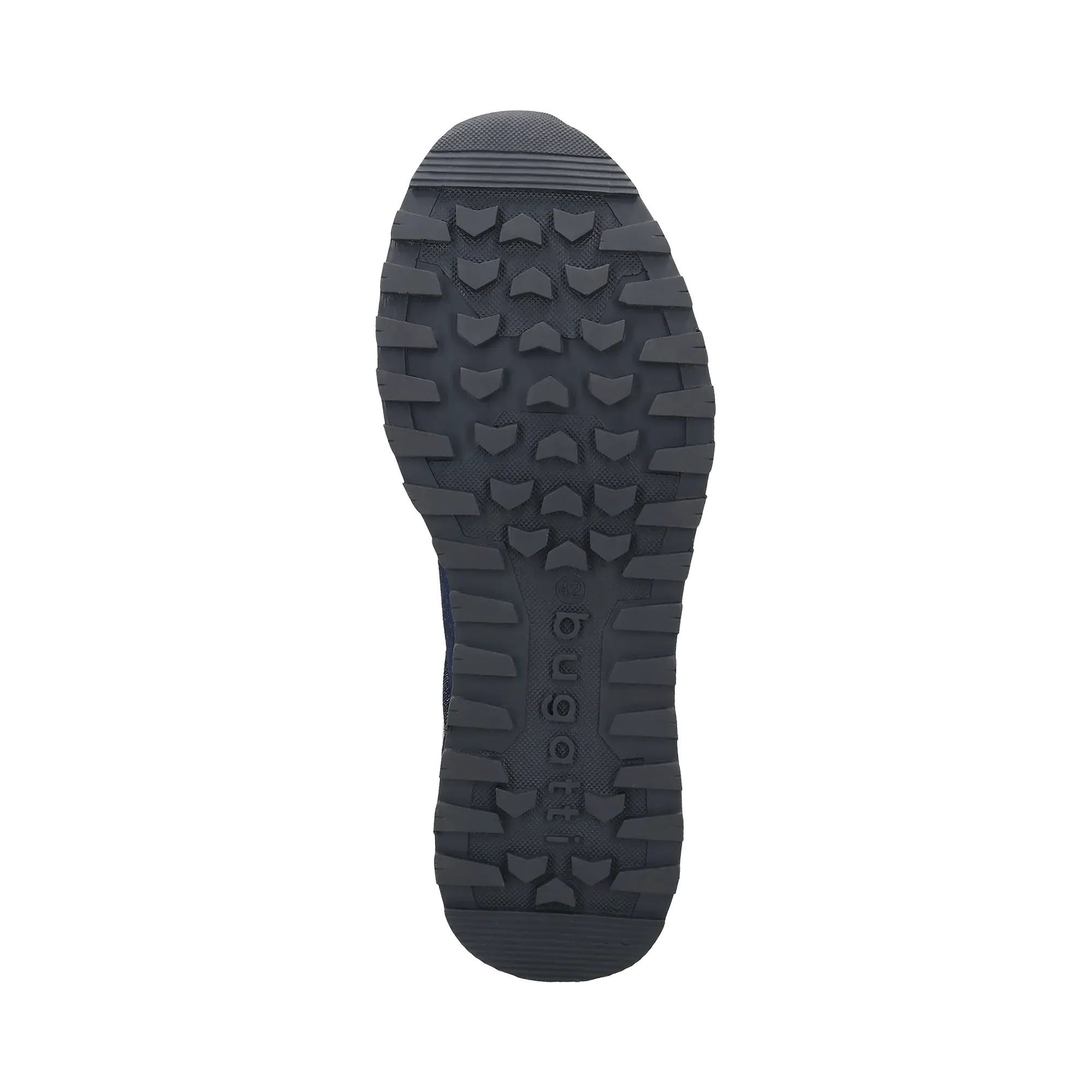 Leder Sneaker dunkelblau