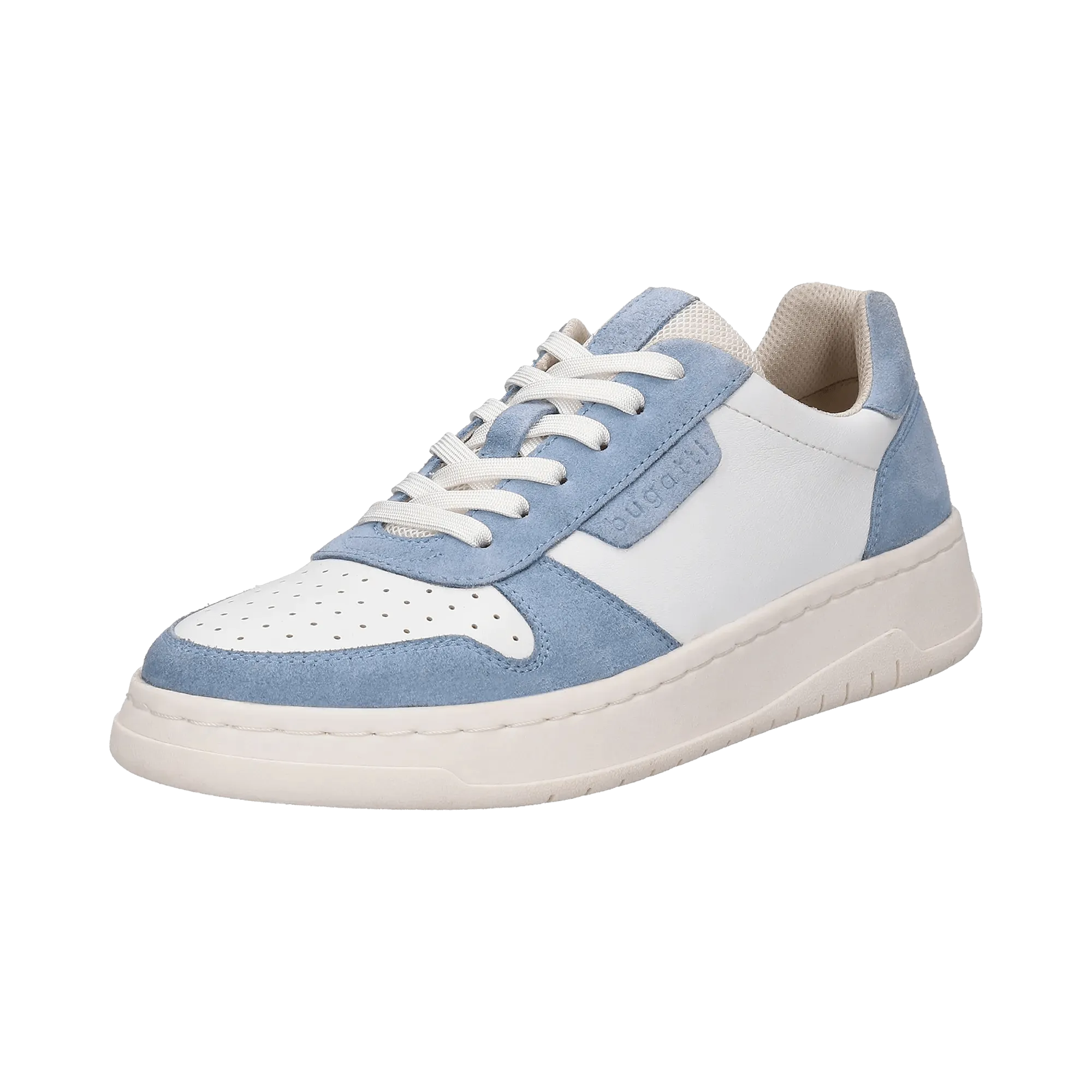 Leder Sneaker hellblau