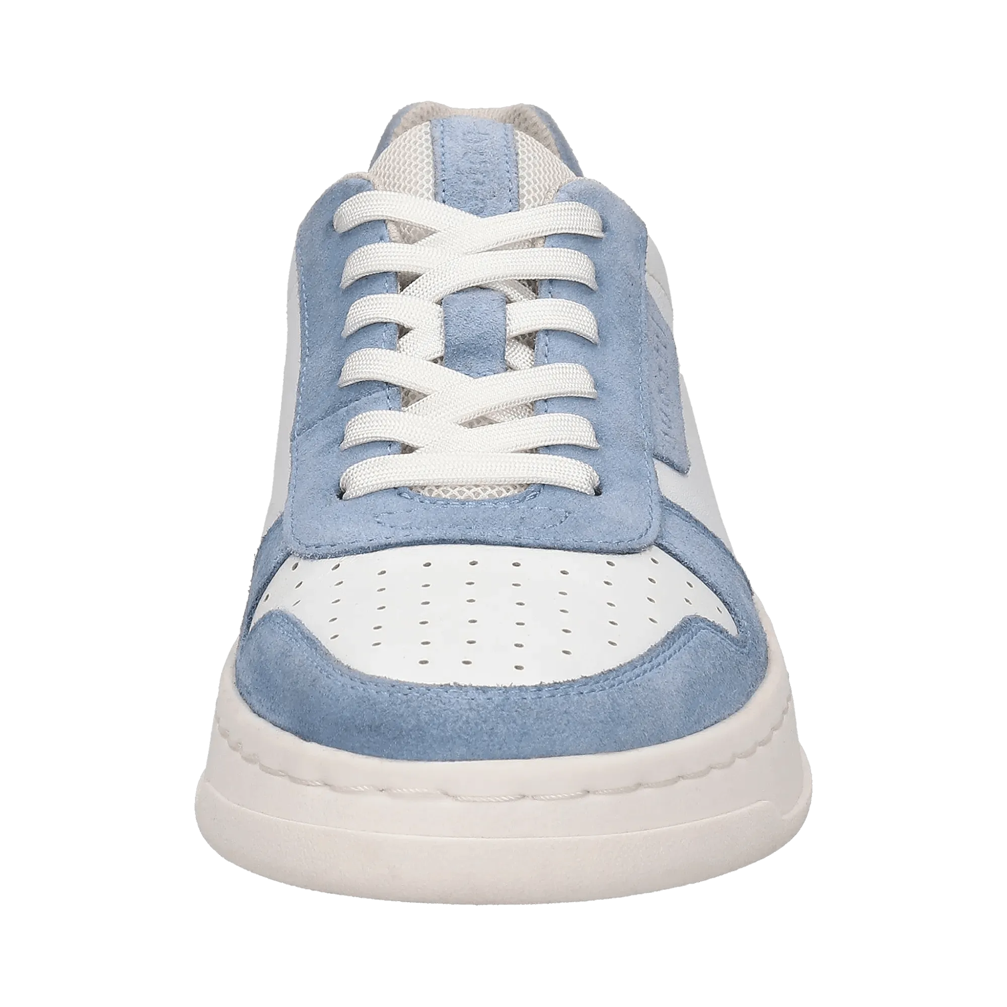 Leder Sneaker hellblau