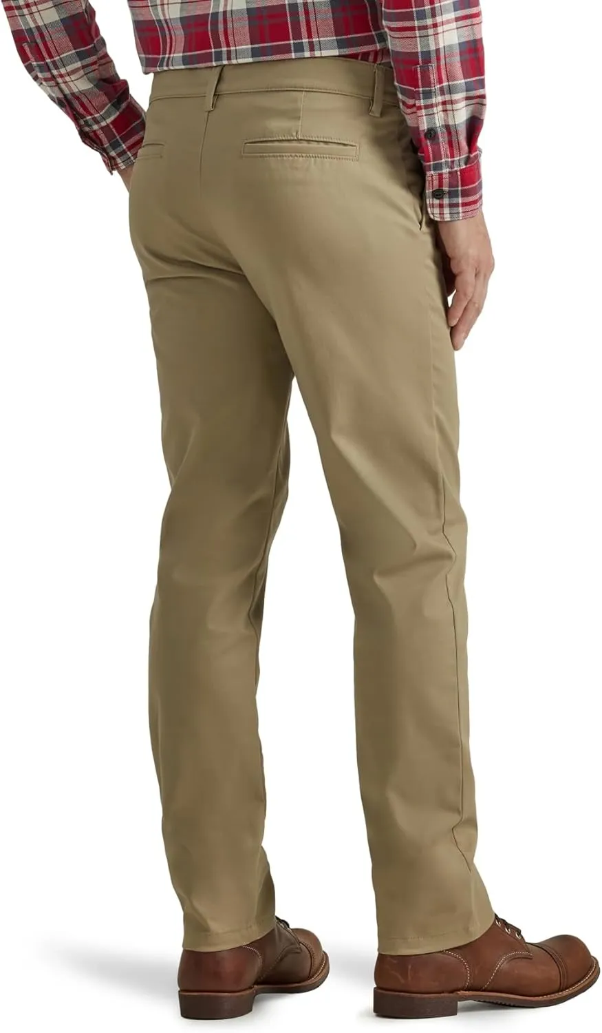 Lee Men's Flat Front Slim Straight Pant