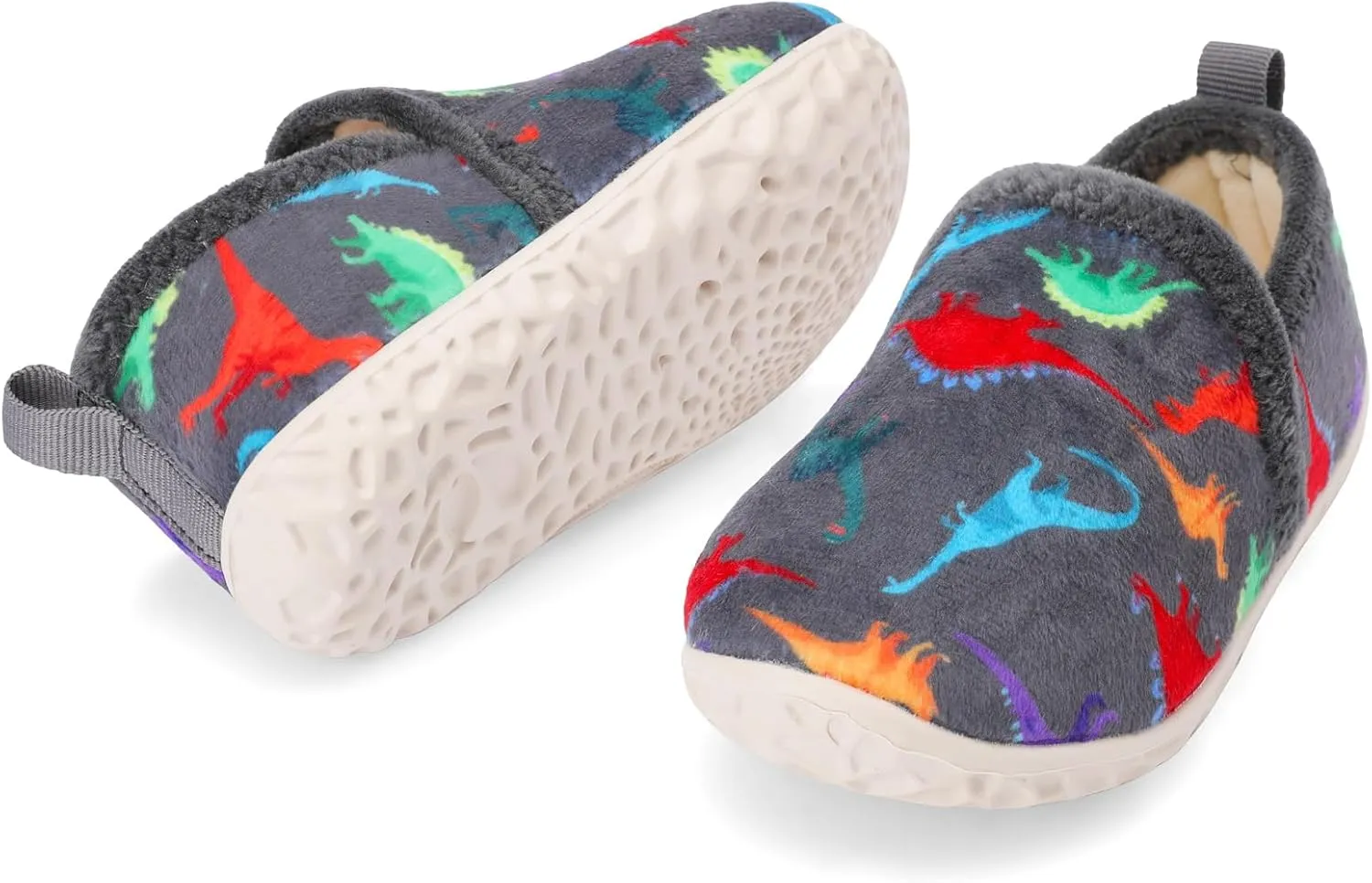 Lefflow Toddler Slippers Boys Girls House Shoes Slip on Baby Sock Shoes Lightweight Outdoor Walking Shoes