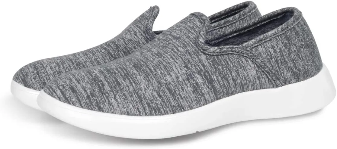 LeMouton Men's Wool Shoes Comfortable Lightweight Walking Casual Slip on