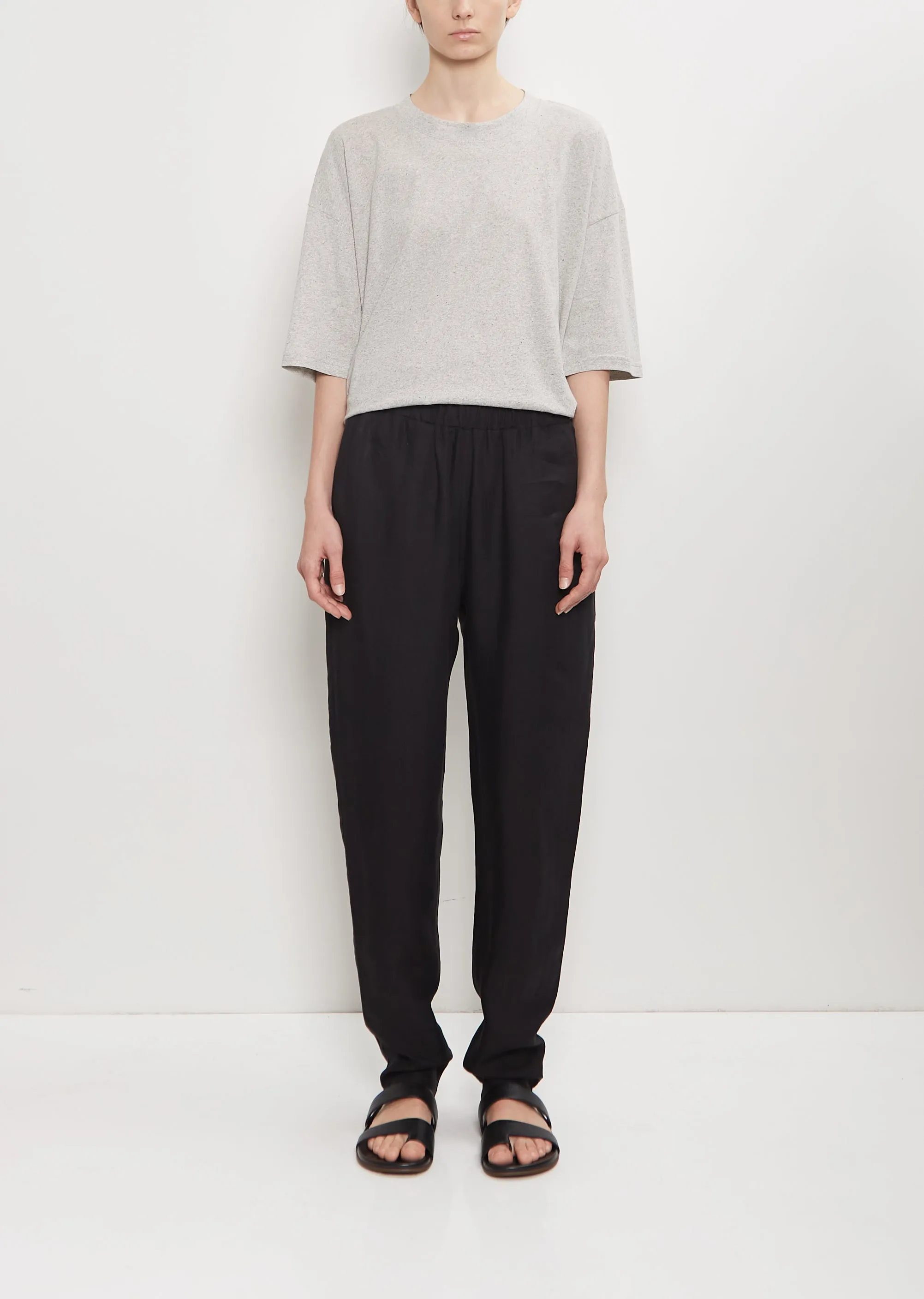 Linen Pullon Trousers