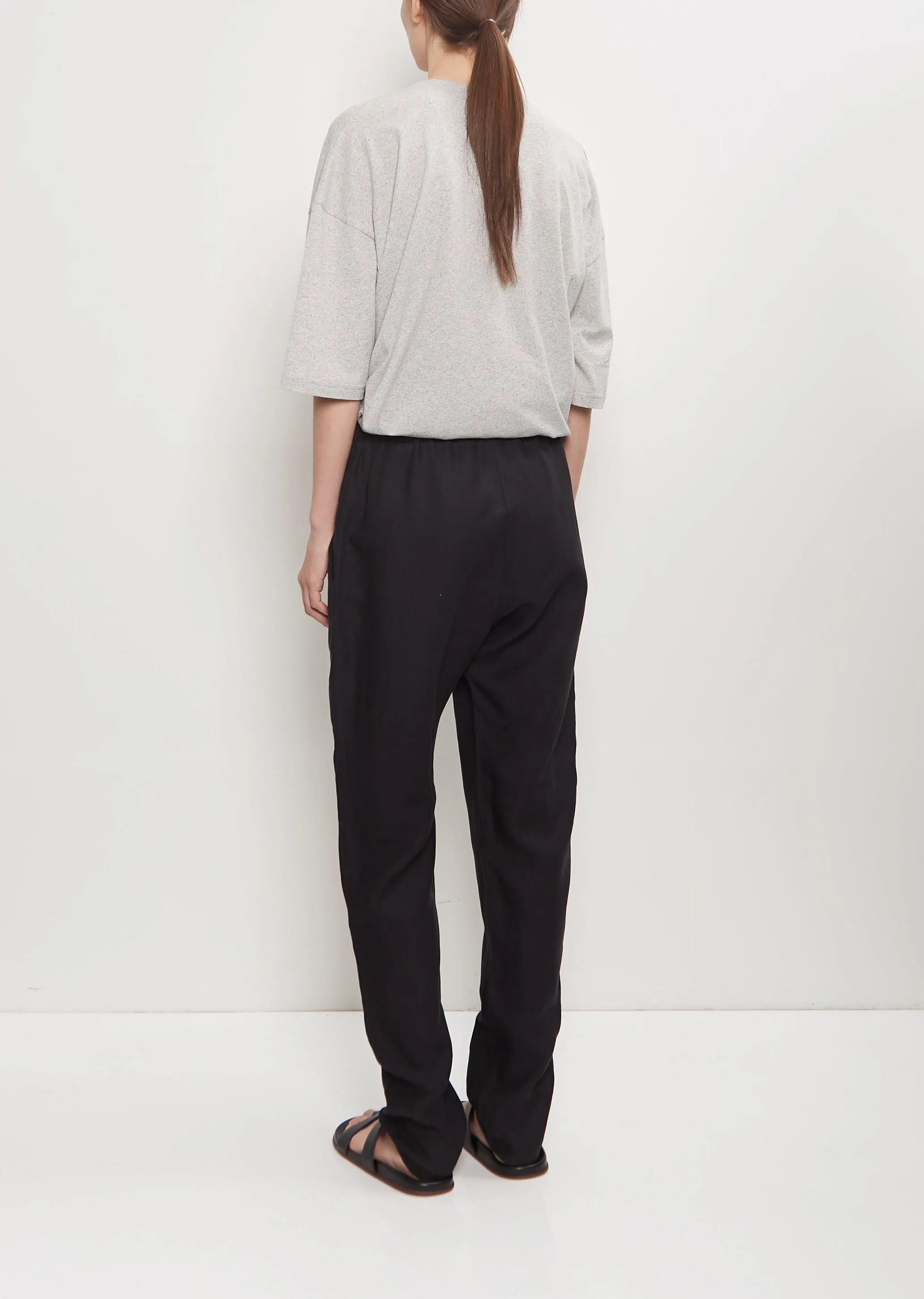 Linen Pullon Trousers