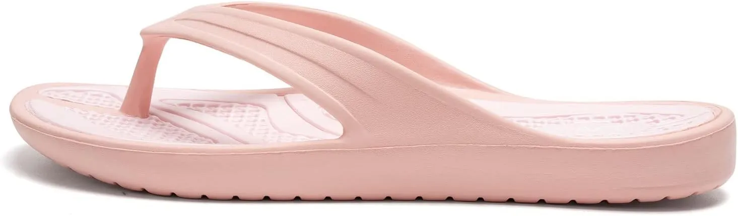 LM Women's Flip Flops Thong Sandals Casual Sandals Shower Shoes Beach Slippers Slides Slip on Water Shoes