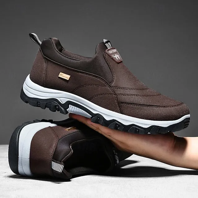 Loafers PU Slip-Ons Breathable Leather Only available now Men's Great price drop