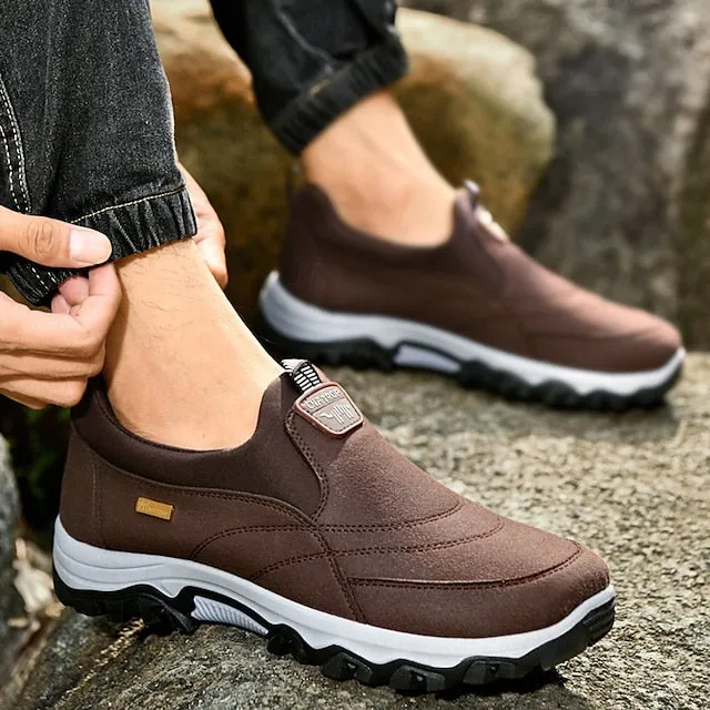 Loafers PU Slip-Ons Breathable Leather Only available now Men's Great price drop
